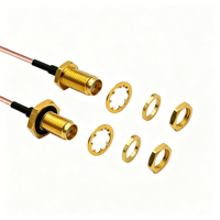 Câble Pigtail RG178 UFL1 (YS17801) Mâle vers Femelle, Impédance 50 Ohms, 0-6 GHz
