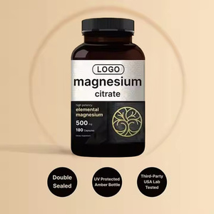 Wholesale Magnesium Citrate <strong>Capsules</strong> Supports Joints And Immunity Health Supplement Magnesium <strong>Capsules</strong> - Product Image 2