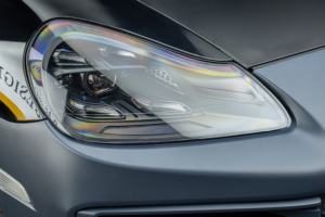 Для <span class=keywords><strong>Cayenne</strong></span> 957 2007-2010: Комплект для модификации (из старой версии в новую) 9Y0.2 2025GTS — передний бампер в сборе + ДХО + матричные фары 9Y0.1 из полипропилена - Product Image 4