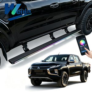 Marchepieds électriques en alliage d'aluminium WEIJIA, fabricant direct, pour Mitsubishi Triton 2023 à 2025 - Product Image 1