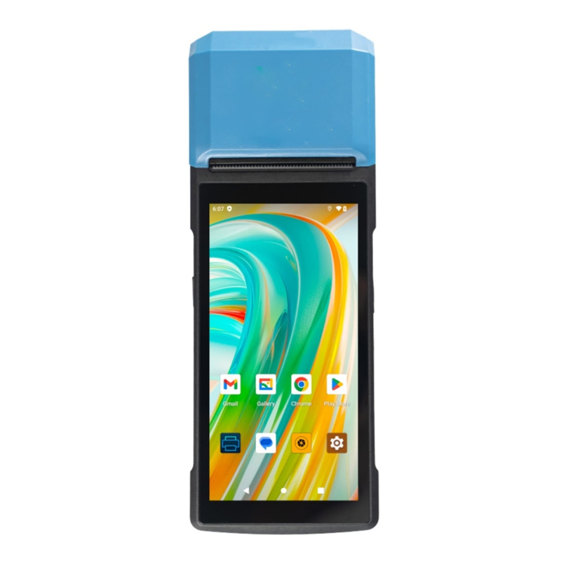 H10S портативный Android 13/14 4G POS терминал оплаты Pos портативный Pos с 58 мм Термопринтер NFC