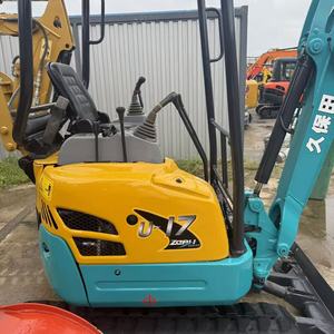 รถขุด Kubota U17 มือสอง สภาพดี ปรับความกว้างของรางได้ รถขุดตีนตะขาบขนาดเล็ก ชั่วโมงการใช้งานต่ำ พร้อมจัดส่ง - Product Image 1