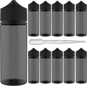 PET 10ml 15ml 30ml Squeeze Transparent <b>Empty</b> <b>Plastic</b> Dropper Liquid <b>Bottle</b> - Product Image 2