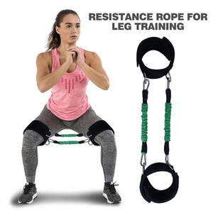 Atacado De Borracha De Látex Quadril Treinamento Bandas-Toning Tubos Punhos Do Tornozelo Com Alças, Treino De Glute De Bunda De Perna - Product Image 6