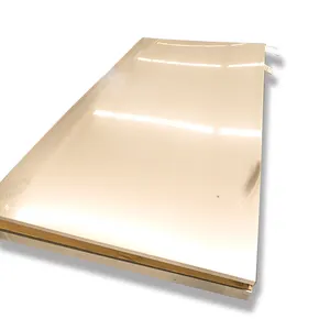 4 x 8 ft Stainless Steel Plate checkered SS gold Sheet 304 2B with mirror surface L/C payment