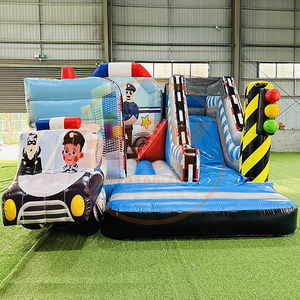 Château Gonflable Commercial Combo Arc-en-ciel avec Toboggan et Structure Gonflable pour Enfants à Vendre - Product Image 3