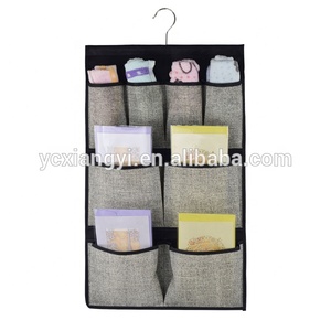 Breathable Polypropylene 4-<b>Shelf</b> Hanging Closet Organizer PP Fabric Storage Bags for <b>Clothes</b> Shoes Toys - Product Image 4