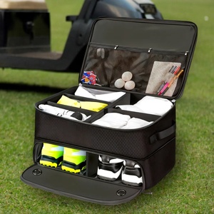 Caja Organizadora Impermeable Grande para Golf, Bolsa para Maletero de Auto para Zapatos, Pelotas, Tees, Ropa, Guantes - Hecha de Poliéster 600D - Product Image 2