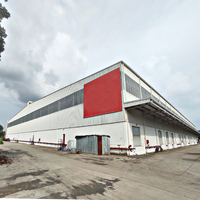 XGZ Chine Hangars industriels préfabriqués Panneau sandwich à structure en acier lourd pour atelier Entrepôt préfabriqué
