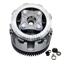 Kit d'embrayage secondaire modifié C2 pour moto, 4 broches, 5 disques d'embrayage, 67T 20T, pour Sonic PNP WAVE125 T125 - Pièces de moto de course