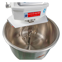 Mélangeur à farine commercial, mélangeur spiral, machine de boulangerie pour 25 kg de pâte