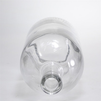 Bouteilles en verre rondes transparentes vides pour vin de fruits et boissons alcoolisées, personnalisées, 375 ml, 500 ml, 750 ml, en vente et pour l'exportation en gros