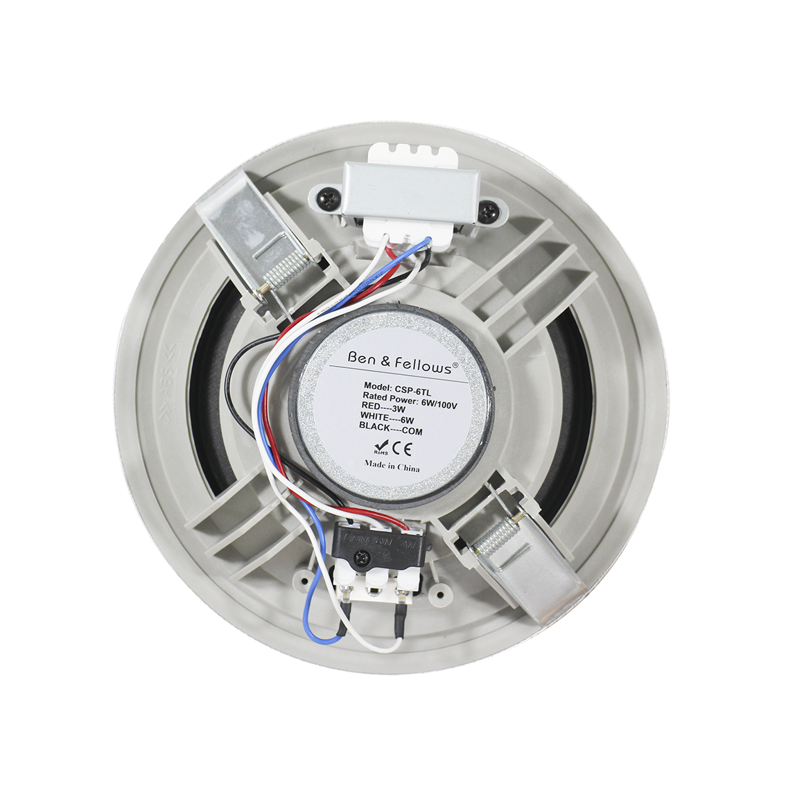 その他 6IN Ceiling Speaker 8Ohm White Amazon.com: Vaiyer Set of 6 6.5 Inch 8 Ohm 200 Watts Ceiling