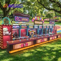 Stands de jeux commerciaux en métal pour enfants, utilisables en intérieur et en extérieur, avec certification CE, pour les centres commerciaux