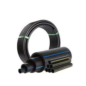 JS cina fornitore di buona qualità tubi HDPE a basso prezzo per irrigazione di approvvigionamento idrico 25mm 32mm 63mm tubo hdpe PN16 SDR 11
