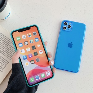 Protector de lente de cámara para <span class=keywords><strong>iPhone</strong></span> 12 Pro Max, funda trasera de TPU suave, ultrafina, color caramelo, superventas - Product Image 4