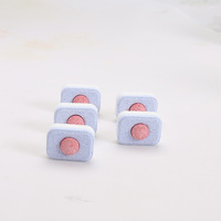 Tablettes nettoyantes pour lave-vaisselle anti-calcaire naturel, détartrant puissant pour nettoyage en profondeur, compatible fosses septiques, prévient l'accumulation et les odeurs