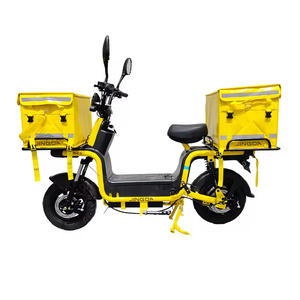 Vélo électrique 14 pouces à gros pneus 800W/1000W moteur 60V Scooter électrique pour livraison de nourriture Type intelligent numérique 500W moteur sans balais - Product Image 5