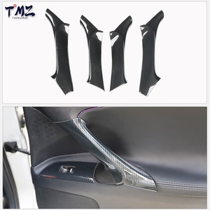Setir Plastik RHD Modifikasi Pola Serat Karbon Panel Navigasi Hitam Interior Mobil untuk Lexus IS250 IS300 2006-2011 - Product Image 5