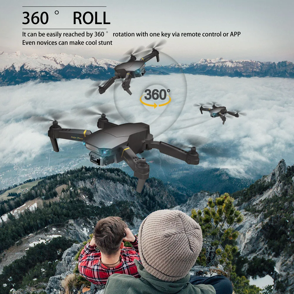 HOSHI GD89 PRO RC Drone with 4K Camera Optical Flow Mode Dual Camera Flight Sensor Headless 3D Flip RC Quadcopter