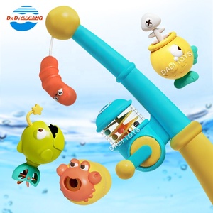 New Bath <strong>Toys</strong> Baby Children's Swimming Pool <strong>Toys</strong> Bathing <strong>Net</strong> Fishing 4-piece Set Animal <strong>Bathtub</strong> <strong>Toys</strong> - Product Image 3