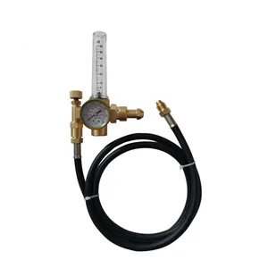 CGA580 Connection argon gas regulator with 5mm ari welding hose