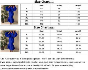 Elegante Vintage primavera taglie forti <span class=keywords><strong>abiti</strong></span> da <span class=keywords><strong>donna</strong></span> moda africana manica lunga scollo a V <span class=keywords><strong>abiti</strong></span> estivi S-5XL - Product Image 2