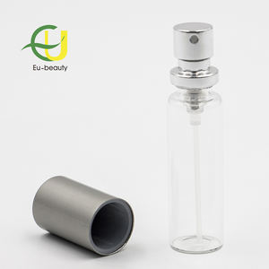 Vente en gros de flacons de parfum vides en verre transparent de 10 ml, petits flacons de parfum vides - Product Image 2