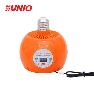 Reptile lampe chauffante poussins Animal de ferme chaud pour animal de compagnie lampe chauffante Animal lumière chaude contrôleur de température thermostatique - Product Image 1