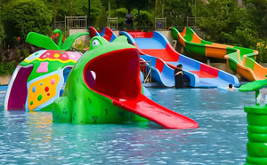 Venta al por mayor de fábrica Tongxin marca parque temático al aire libre <span class=keywords><strong>Splash</strong></span> Pad equipo fibra de vidrio rociador de agua certificado CE precios competitivos - Product Image 3