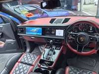 Daolutong untuk Porsche Macan 2014-2017 Sistem Stereo Mobil 12.3 Inci Android GPS Navigasi CarPlay Layar Interaktif Ganda
