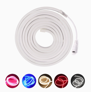 ไฟนีออน LED สีแดงแบบยืดหยุ่น 12V 5 เมตร IP65 กันน้ำ หลอดซิลิโคน สำหรับป้ายทางออกฉุกเฉิน ตกแต่งหน้าร้าน - Product Image 3