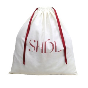 Bolsa de Algodón Personalizada con Cordón, Bolsa de Regalo de Algodón Orgánico, Bolsa Ecológica para Empacar Zapatos, Bolsa de Regalo para Guardar Ropa y Bolsos - Product Image 1