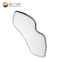 Jiwan Lejia Outil de massage corporel en acier inoxydable, mini gratteur Guasha pour le visage et le cou, usage domestique et commercial, vente chaude