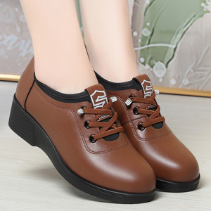 Xuanhui Nuove <span class=keywords><strong>Sneakers</strong></span> da Donna alla Moda con Lacci, Zeppa Alta di Qualità e Comfort - Product Image 3