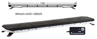 Fabricant chinois 1360mm 54 pouces linéaire jaune camion de remorquage barre lumineuse clignotante ambre barre lumineuse d'avertissement