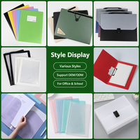 Carpeta de Archivos Expandible A4 con Logotipo Personalizado, Venta al por Mayor de Fábrica, Organizador de Documentos Tipo Acordeón con 5 Bolsillos y Cierre de Cordón, con Diseño Estampado