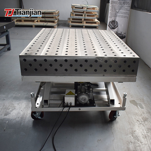 New Hydraulic Lifting Soldering Station with <strong>Locking</strong> <strong>Casters</strong> for Ergonomic Height Adjustment Steel Construction 1 Year Warranty - Product Image 1
