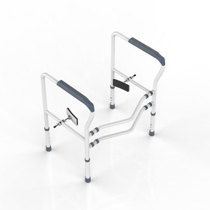 Hepo Toilet Grab Bar For Elderly No Drilling Required Wall Mounted Bathroom Safety Support With 150kg Load Capacity - Product Image 2