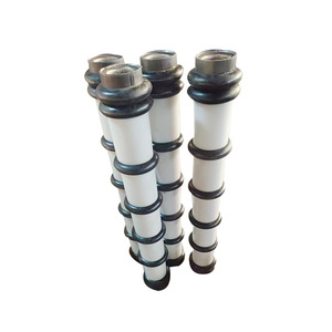 Neue Nylon-Förder rolle mit Gummiringscheiben-Rücklauf rolle für Förderer - Product Image 3