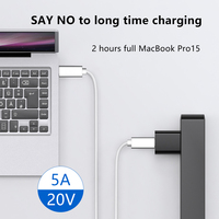 Câble de charge rapide PD 100W, synchronisation des données, coque en aluminium, durable, haute vitesse, compatible avec les téléphones portables, les ordinateurs portables et les tablettes