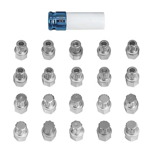 HTL Brand Car Repair 21Pcs <strong>Wheel</strong> Lock <strong>Nut</strong> <strong>Remover</strong> Tool Set Master <strong>Locking</strong> <strong>Wheel</strong> <strong>Nut</strong> Key Socket <strong>Kit</strong> for BMW Vehicles - Product Image 3