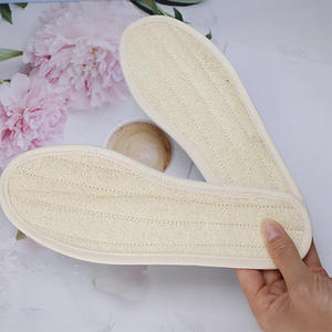 Loofah <b>Insoles</b> Natural Thickened Handmade Breathable Sports <b>Insoles</b> Loofah <b>Insoles</b> Wholesale Sweat Anti-Odor - Product Image 1