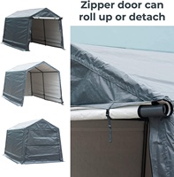 Abri de voiture portable en toile, garage en tissu, auvent de protection pour bateau et voiture, prix de gros