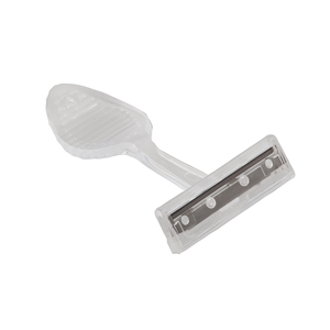 Nhà tù tiện nghi dùng một lần mặt cạo dao cạo an toàn ngắn cao su xử lý dao cạo linh hoạt cho Nhà Tù - Product Image 3