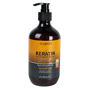 Champú de Queratina Profesional de Uso Diario para Reparar el Cabello Dañado y Reducir el Frizz, Venta al Por Mayor del Fabricante de Guangzhou - Product Image 1