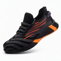 AIMVVSEC Nouvelle Arrivée Bottes de Sécurité Sportives Imperméables Roses à Embout d'Acier pour Usine et Chantier Été/Automne/Printemps