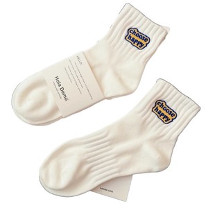 Crew Socks Men Women Solid Color Letter Design Sweat Absorbent Breathable Casual Daily Wear Unisex Sports Socks - Product Image 5