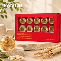 KODILIN Ginseng Pur Cultivé en Tissu 35g 10 Bouteilles – Soutien Immunitaire et Énergétique – Racine de Ginseng Instantanée de Qualité Supérieure – Vente en Gros