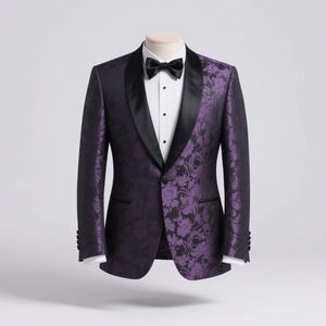 Costume <span class=keywords><strong>Homme</strong></span> Slim Fit Brillant Personnalisé avec Impression, <span class=keywords><strong>Blazer</strong></span>, Veste et Pantalon – 3 Pièces Élégantes pour Bureau, Mariage, Tenue Décontractée – Grandes Tailles - Product Image 1